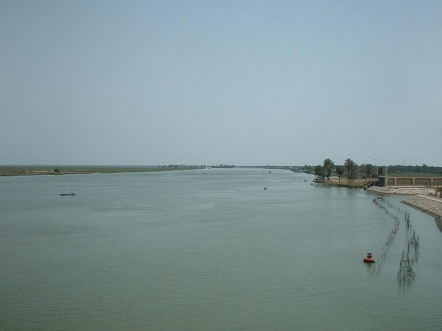 Shatt al-Arab, Basra · historical photograph
