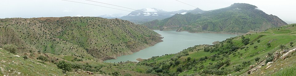 منظر بحيرة دربنديخان