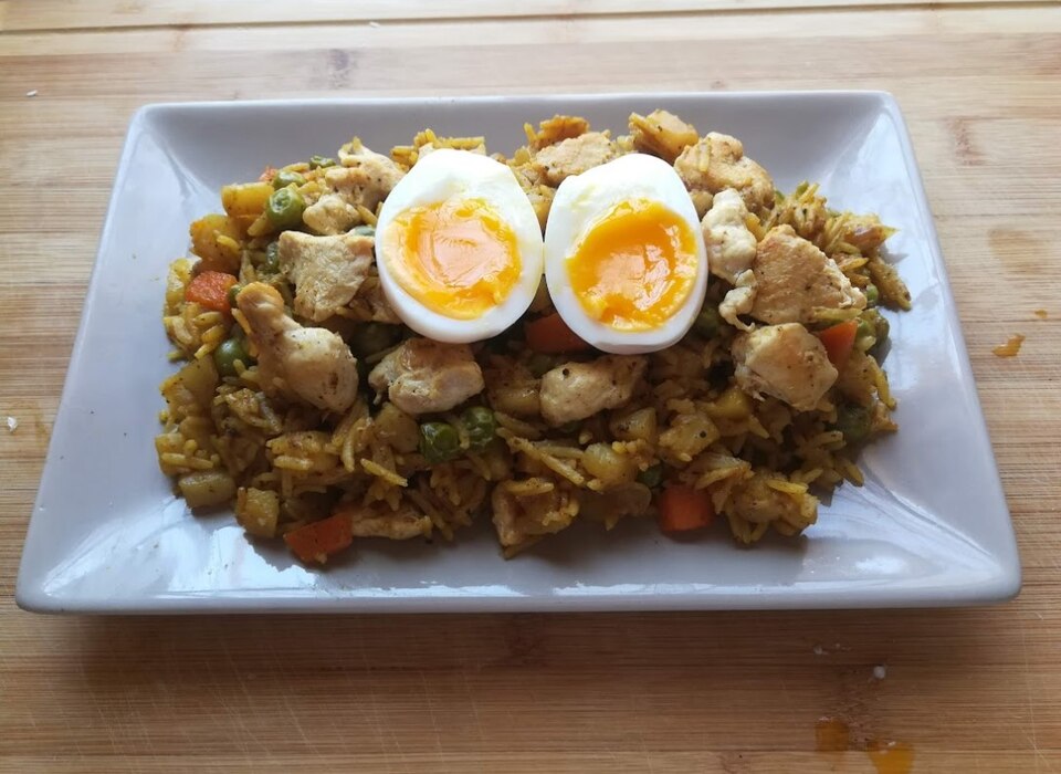 برياني عراقي بالدجاج