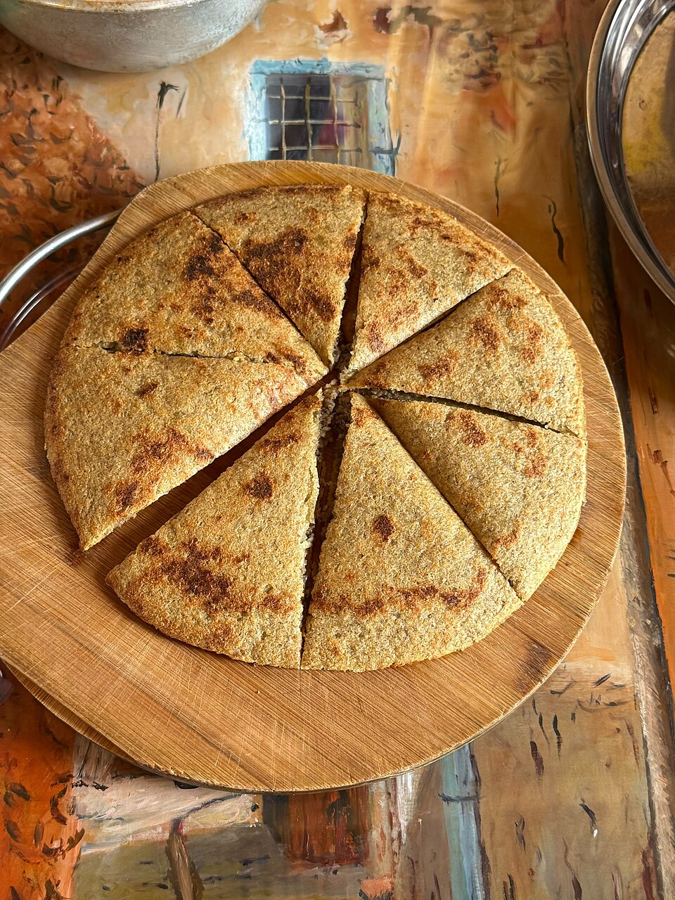 كبة موصلية مقلية ومقسمة